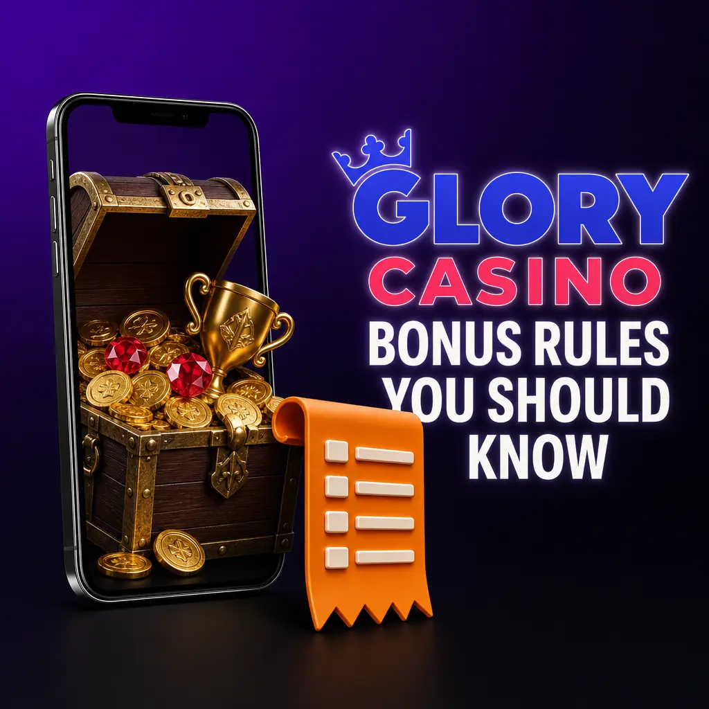Glory Casino bonus rules: wagering requirements, bet limits, free spin terms, and eligibility conditions players must follow before claiming.
