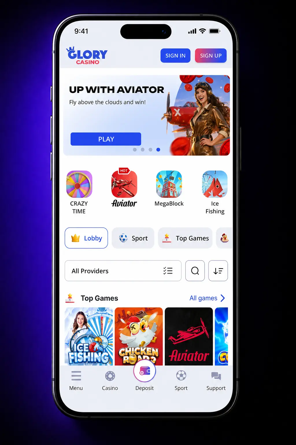 Step-by-step guide to download and install the Aviator Glory Casino APK on Android devices