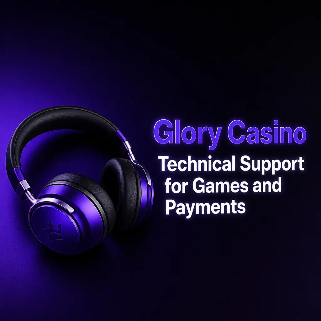 Glory Casino technical support helps fix game loading errors, payment failures, and app issues via live chat or email.