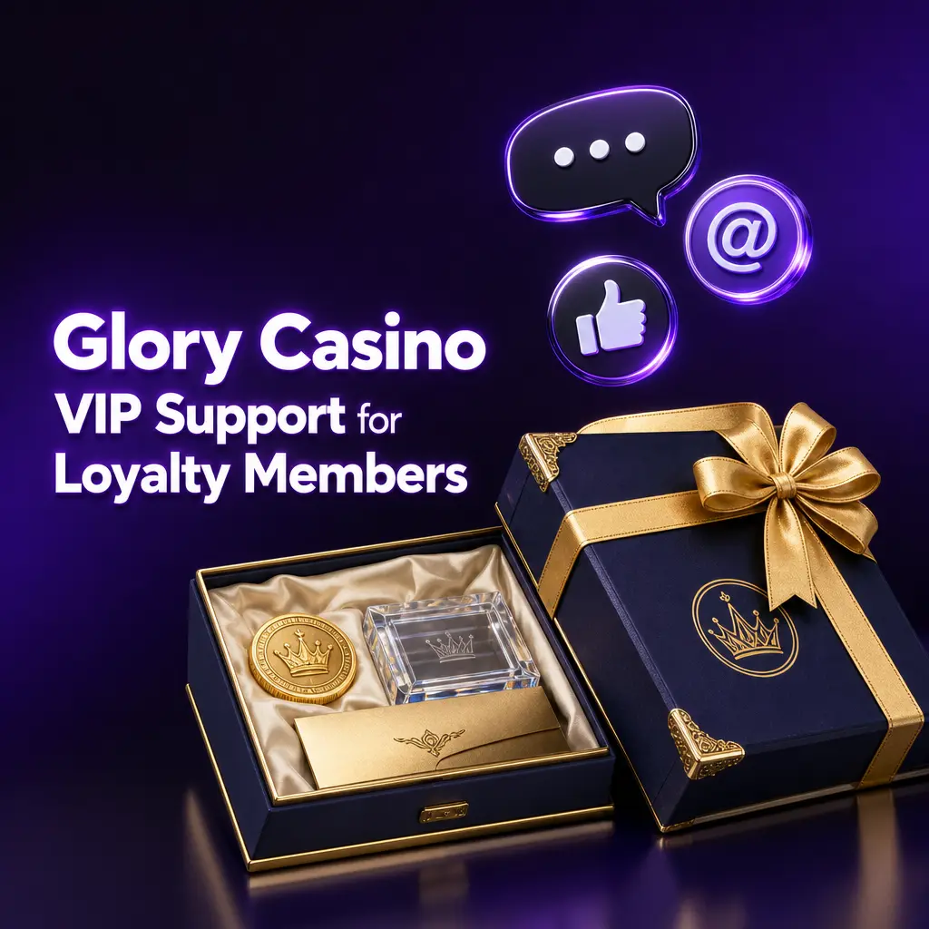 Glory Casino VIP support line for loyalty members offering faster, priority help with accounts and payments.