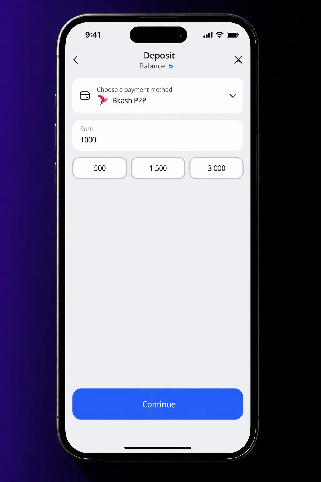 Step-by-step guide to registering, depositing via bKash or Nagad, claiming a bonus, and joining a live casino table at Glory Casino.