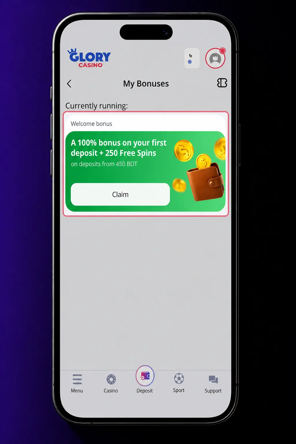 Step-by-step guide to registering and playing live casino games at Glory Casino, from sign-up to joining a live table.