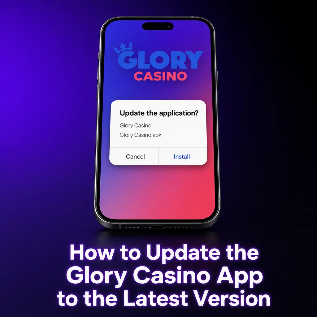 Glory Casino app auto-updates as a web app; clear Safari cache on older iPhones for faster loading