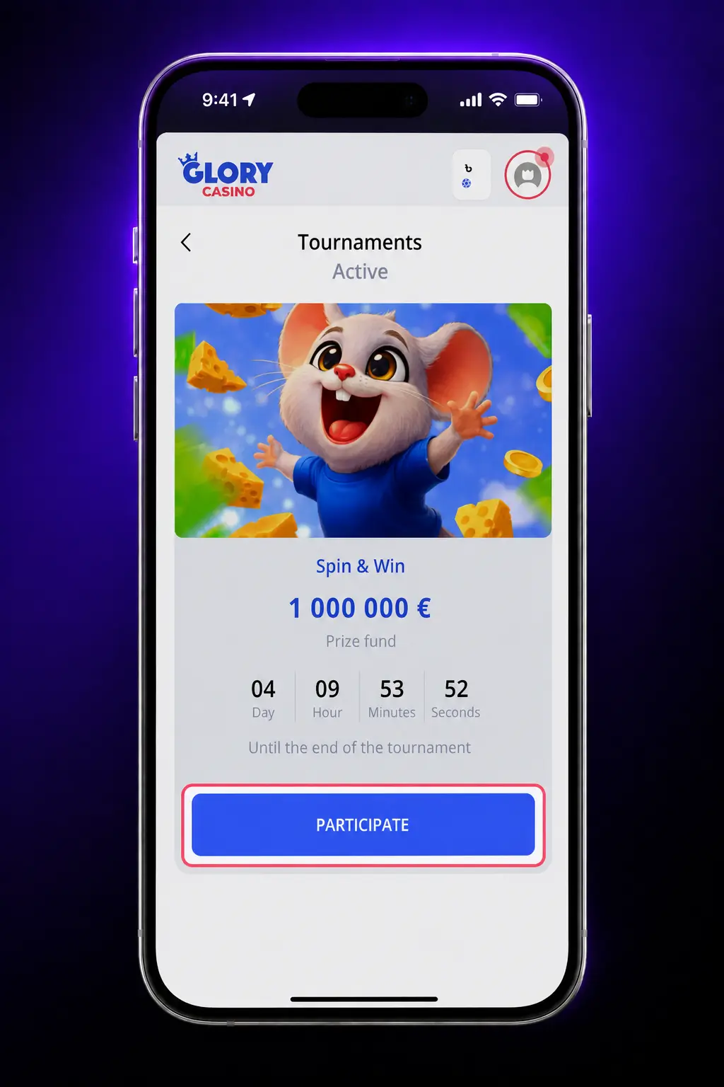Step-by-step guide showing how to enter and apply the Glory Casino bonus code during deposit on your account dashboard.