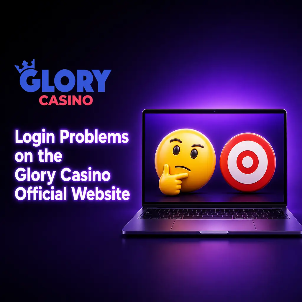 Table showing common login problems and solutions for Glory Casino official website account access issues