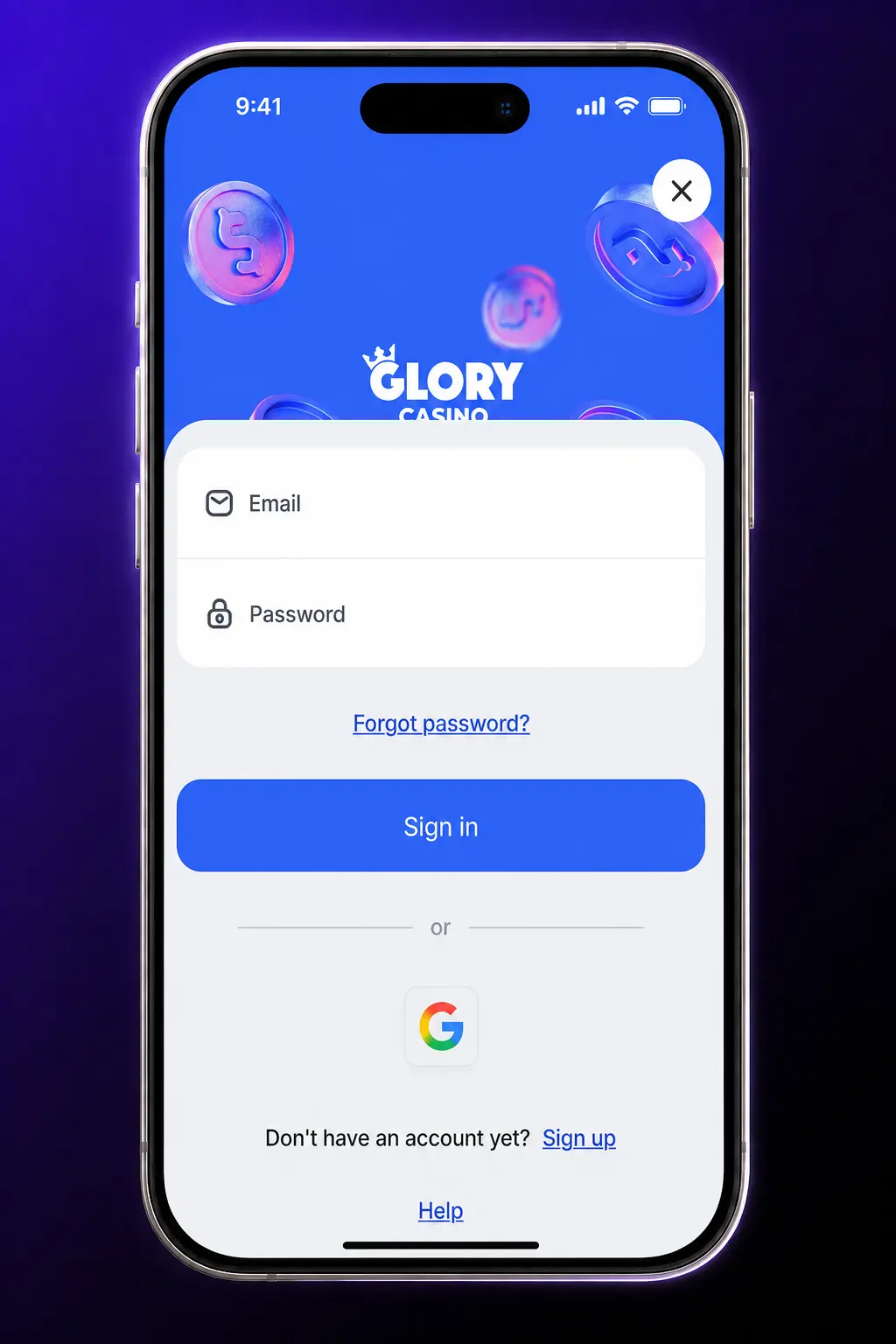 Steps to withdraw money from Glory Casino via bKash, Nagad, or Upay in Bangladesh